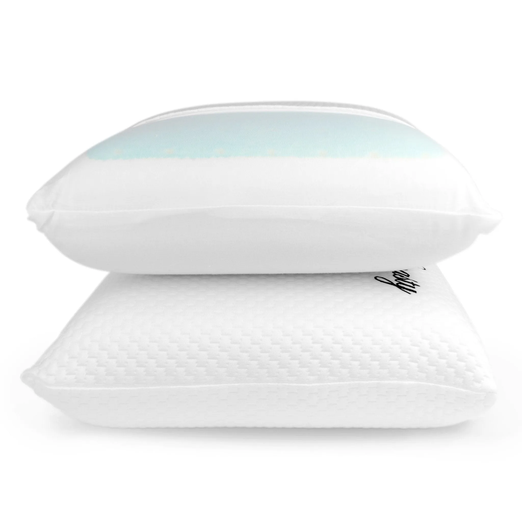 2 Coolbreeze Gel Memory Foam Pillows