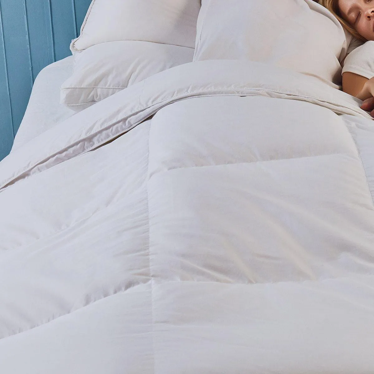 Abripedic Duet Goose Comforter Individualized Warmth for Him & Her