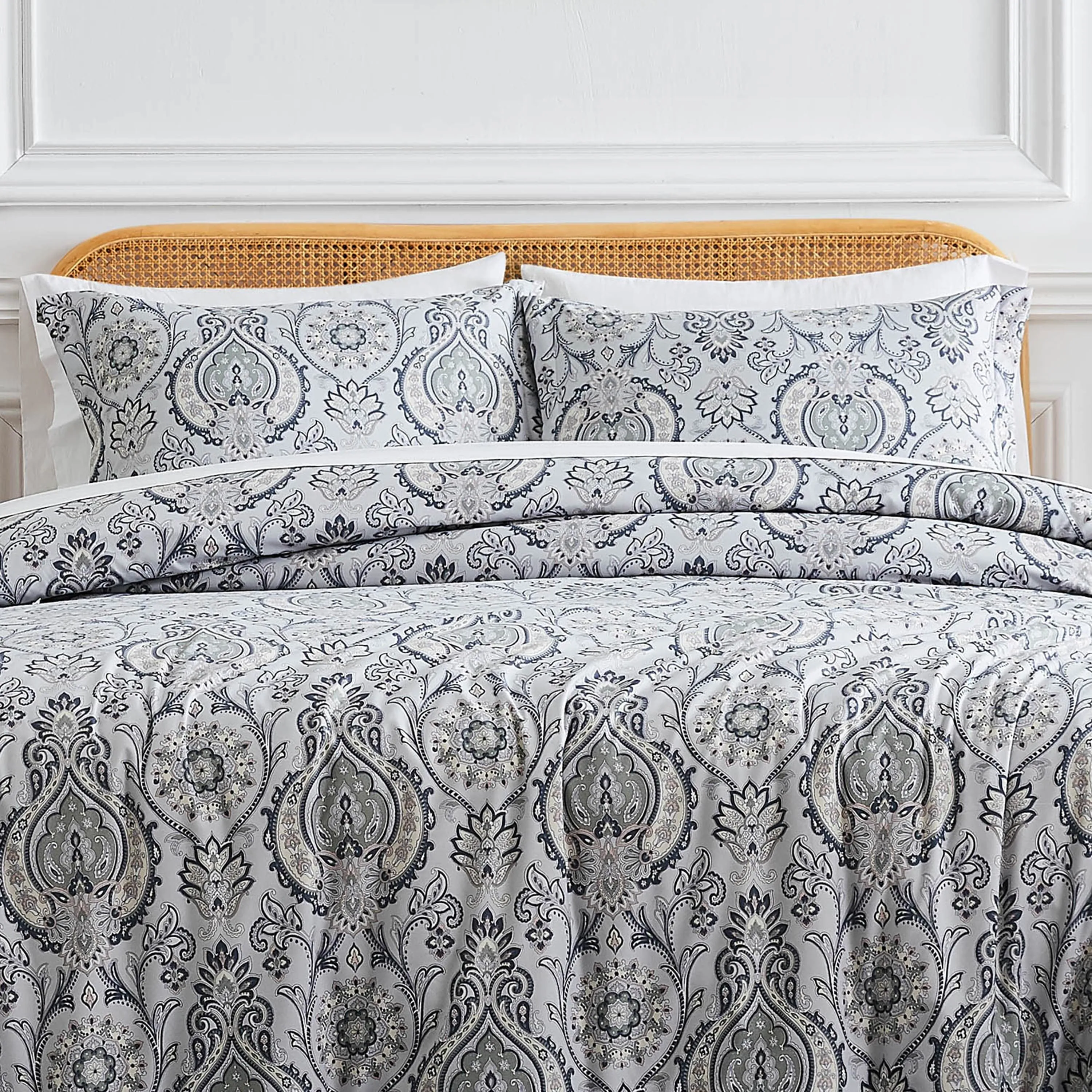 Boho Paisley Comforter Set