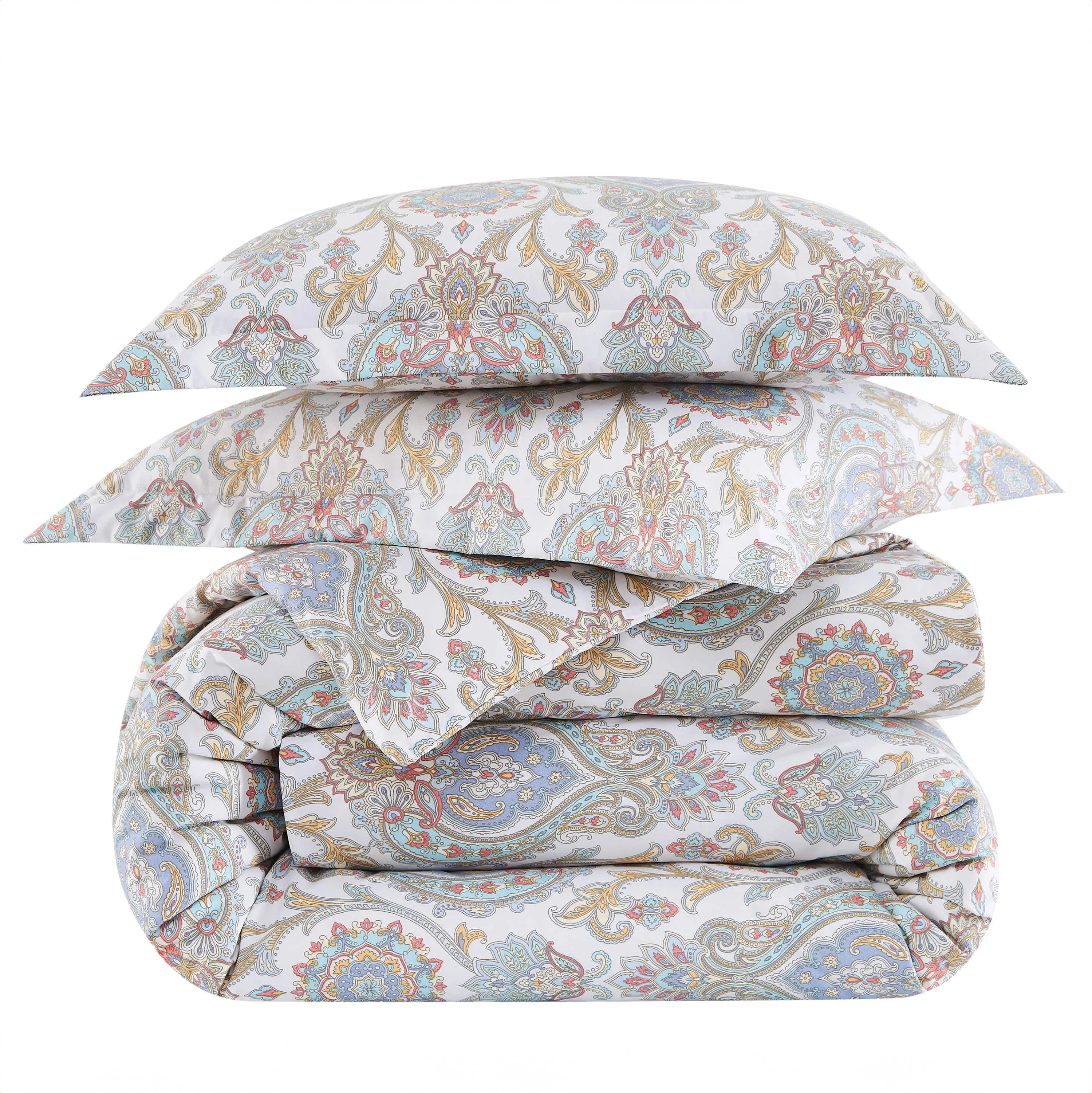 Boho Paisley Comforter Set