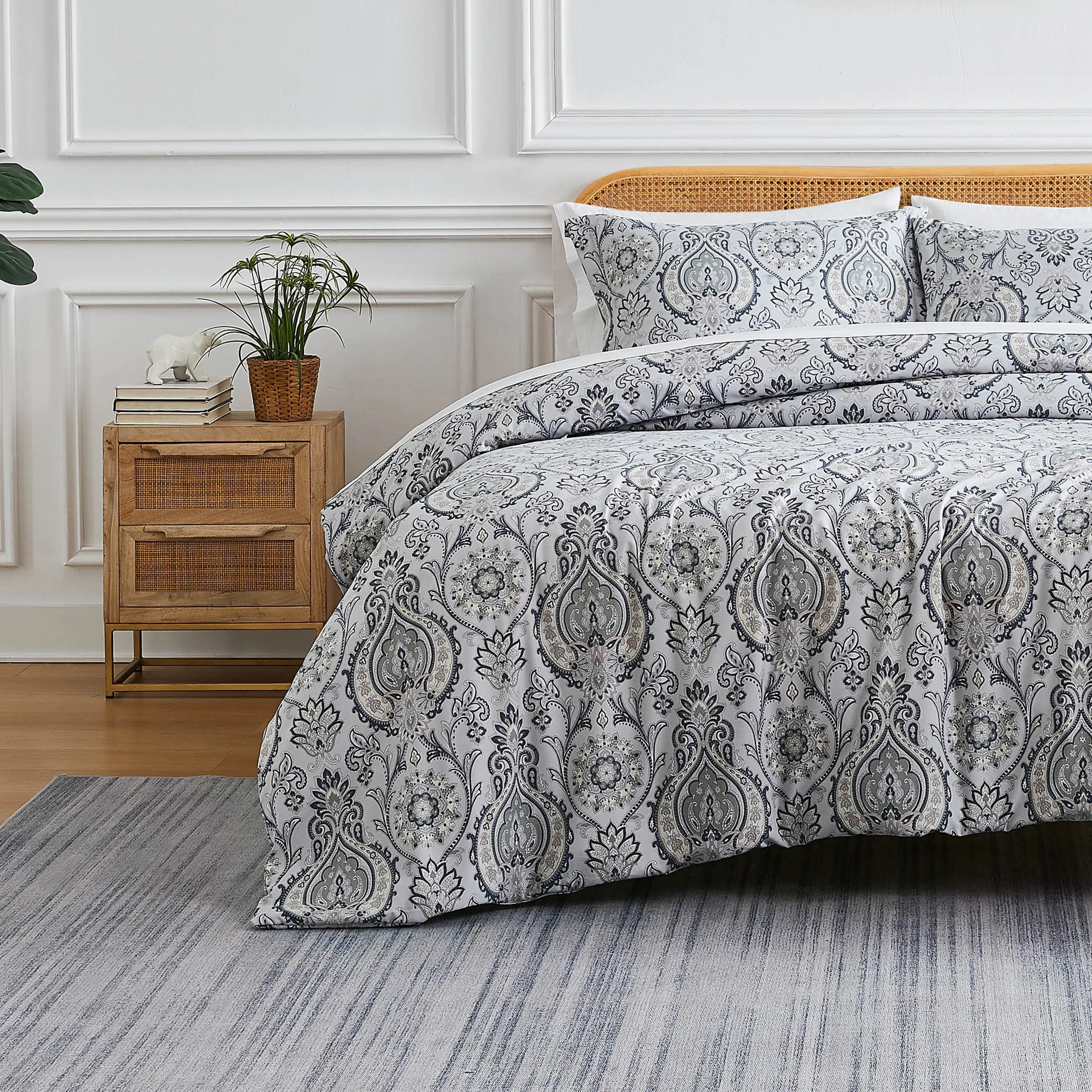 Boho Paisley Comforter Set