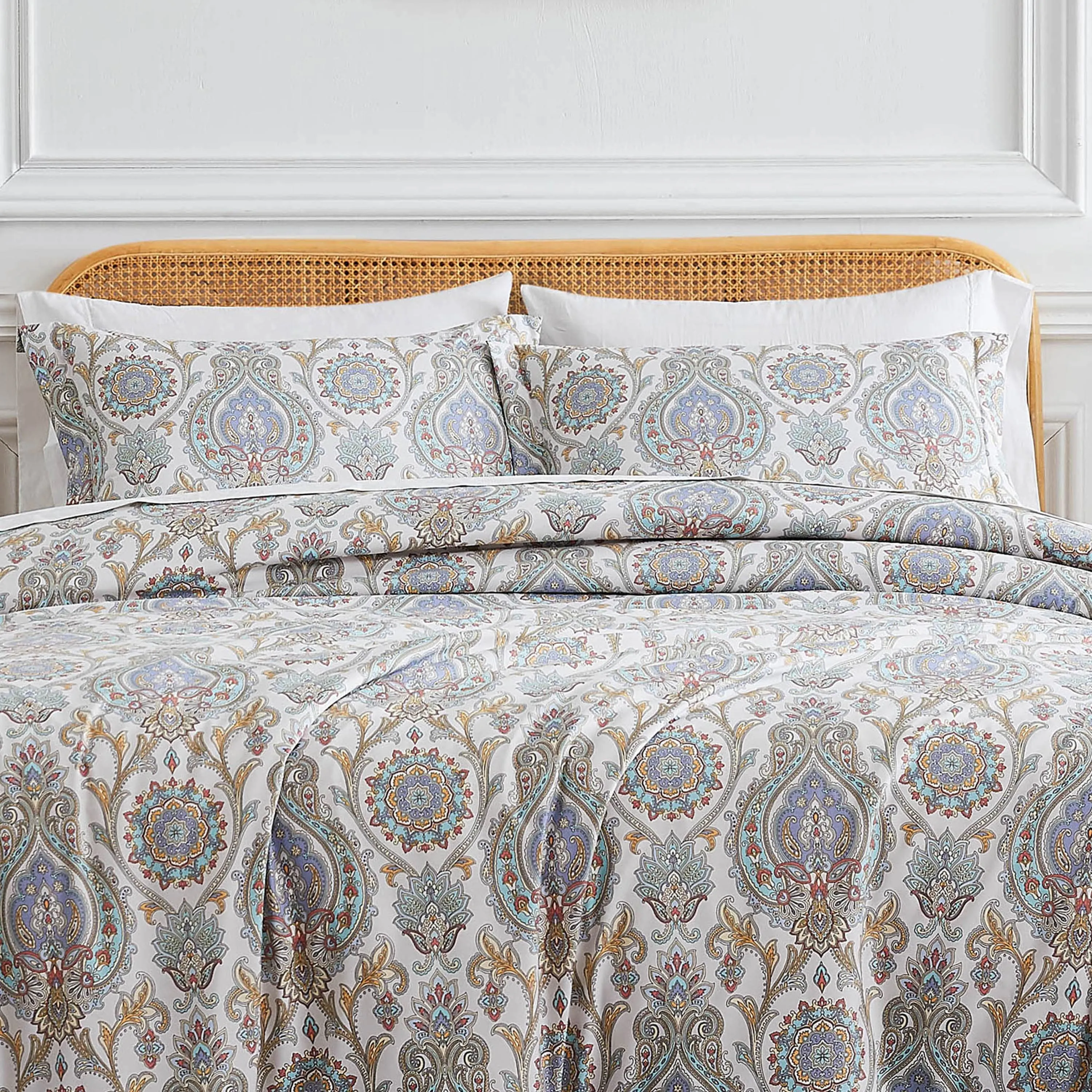 Boho Paisley Comforter Set