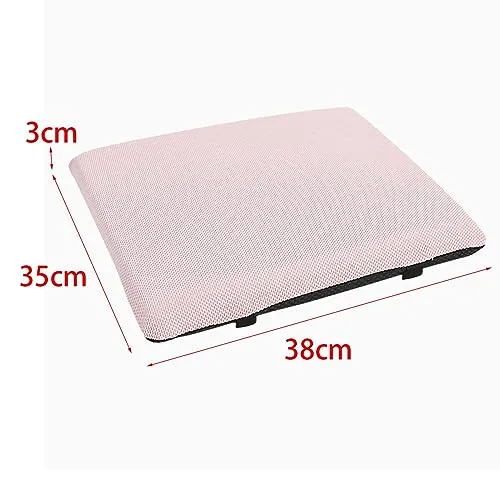 CALANDIS® Chair Cushion Soft Chair Mat Seat Pillow for Bedroom Dining Room Living Room Pink L | 1 Seat Chair Pads