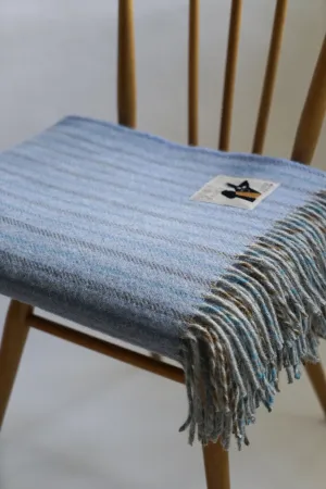 Canisp Light Teal Wool Blanket