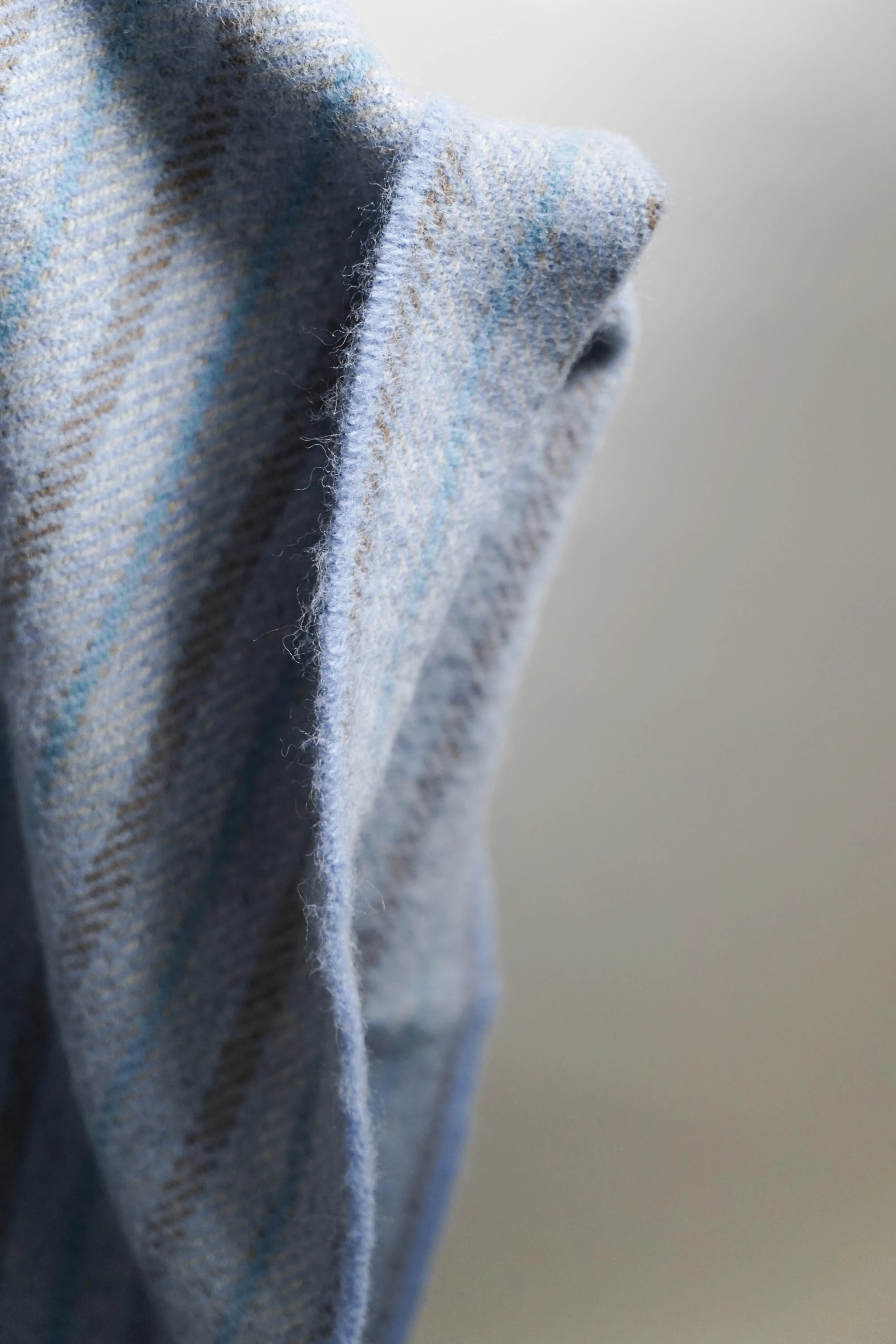 Canisp Light Teal Wool Blanket