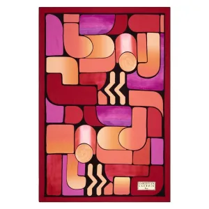 Christian Lacroix Lacroix Graphe Magenta Throw