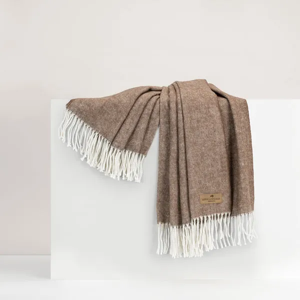 Coco Italian Herringbone Throw