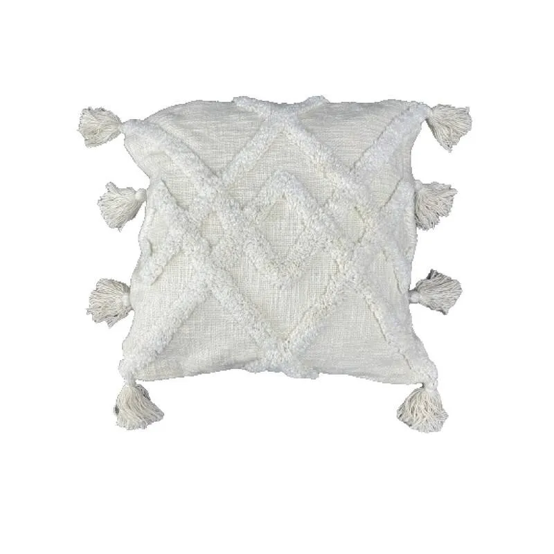 COTTON SLUB YARN CUSHION (ANNEX IVORY)