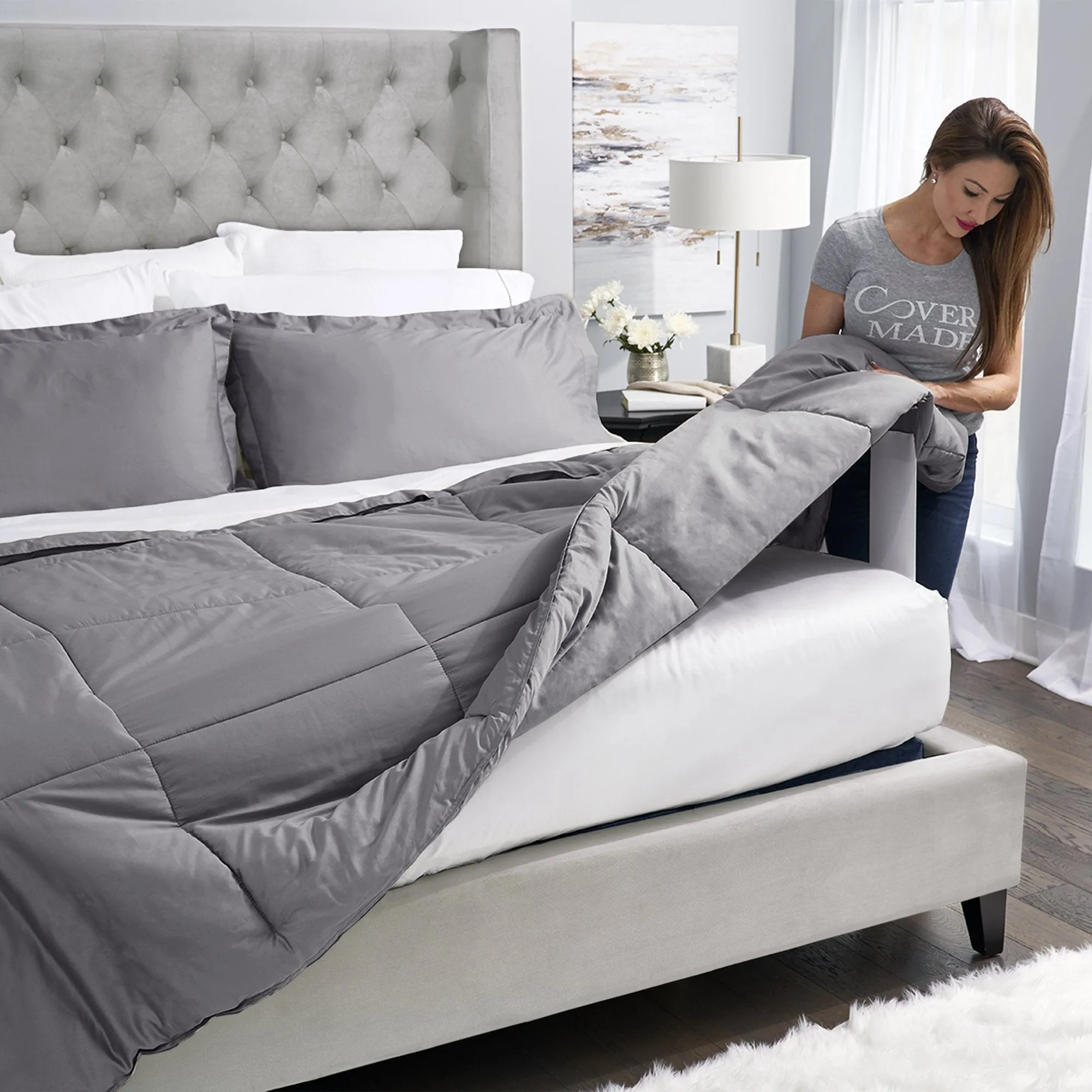 Covermade Easy Bed Making Down Alternative Comforter