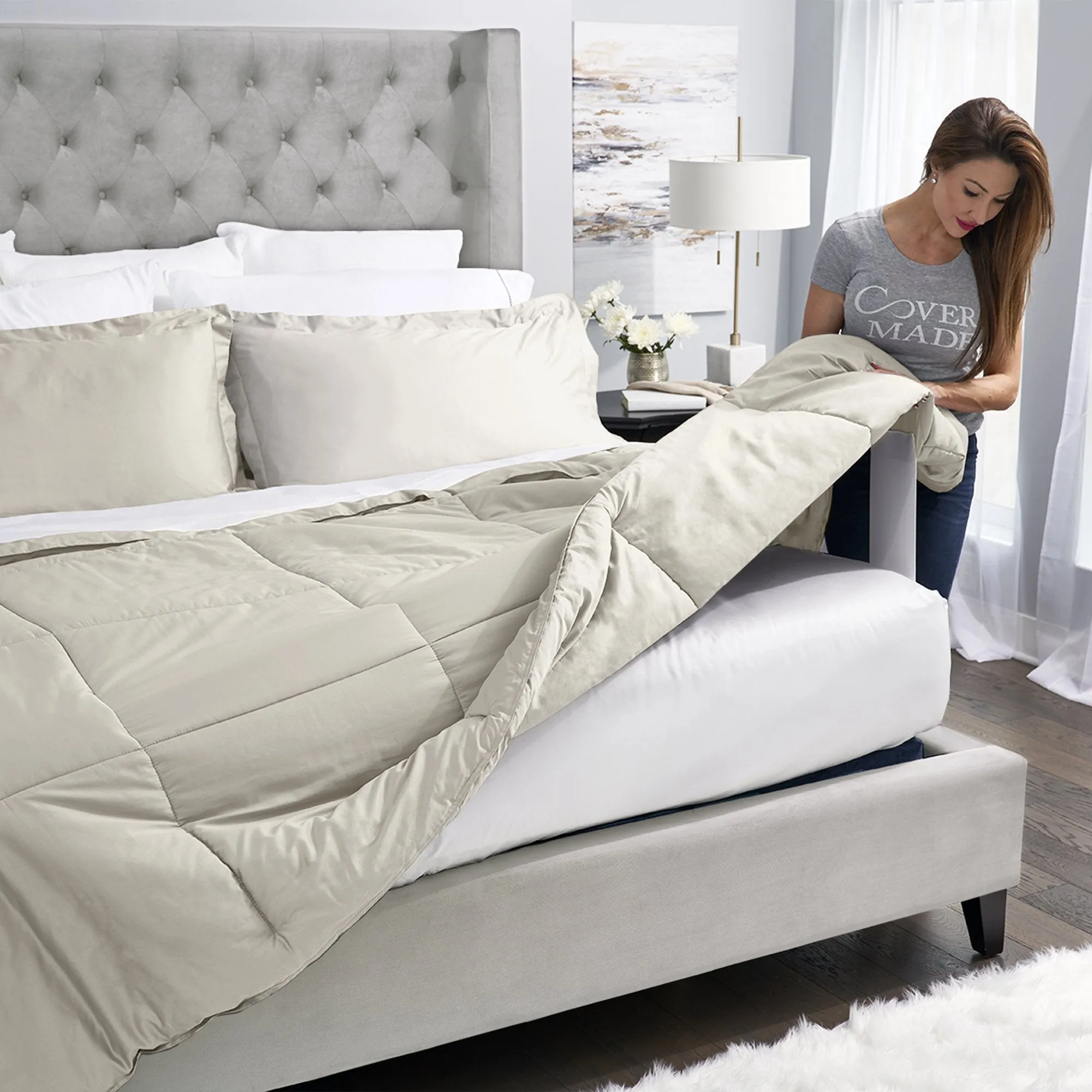 Covermade Easy Bed Making Down Alternative Comforter