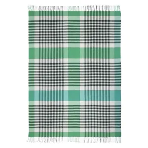 Designers Guild Bankura Emerald Throw