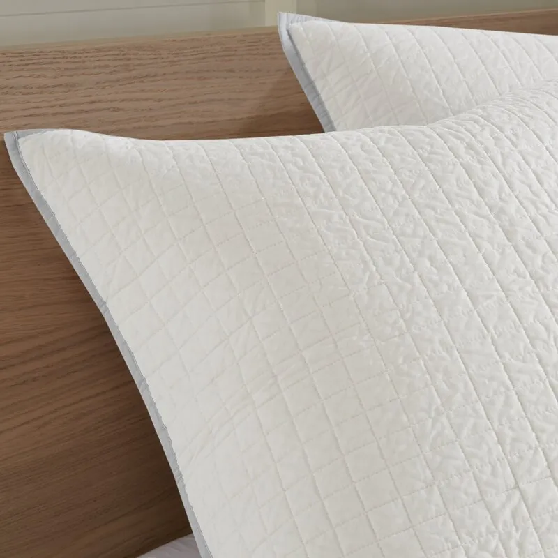 Djimo Cotton Chenille Dot Percale Comforter Set