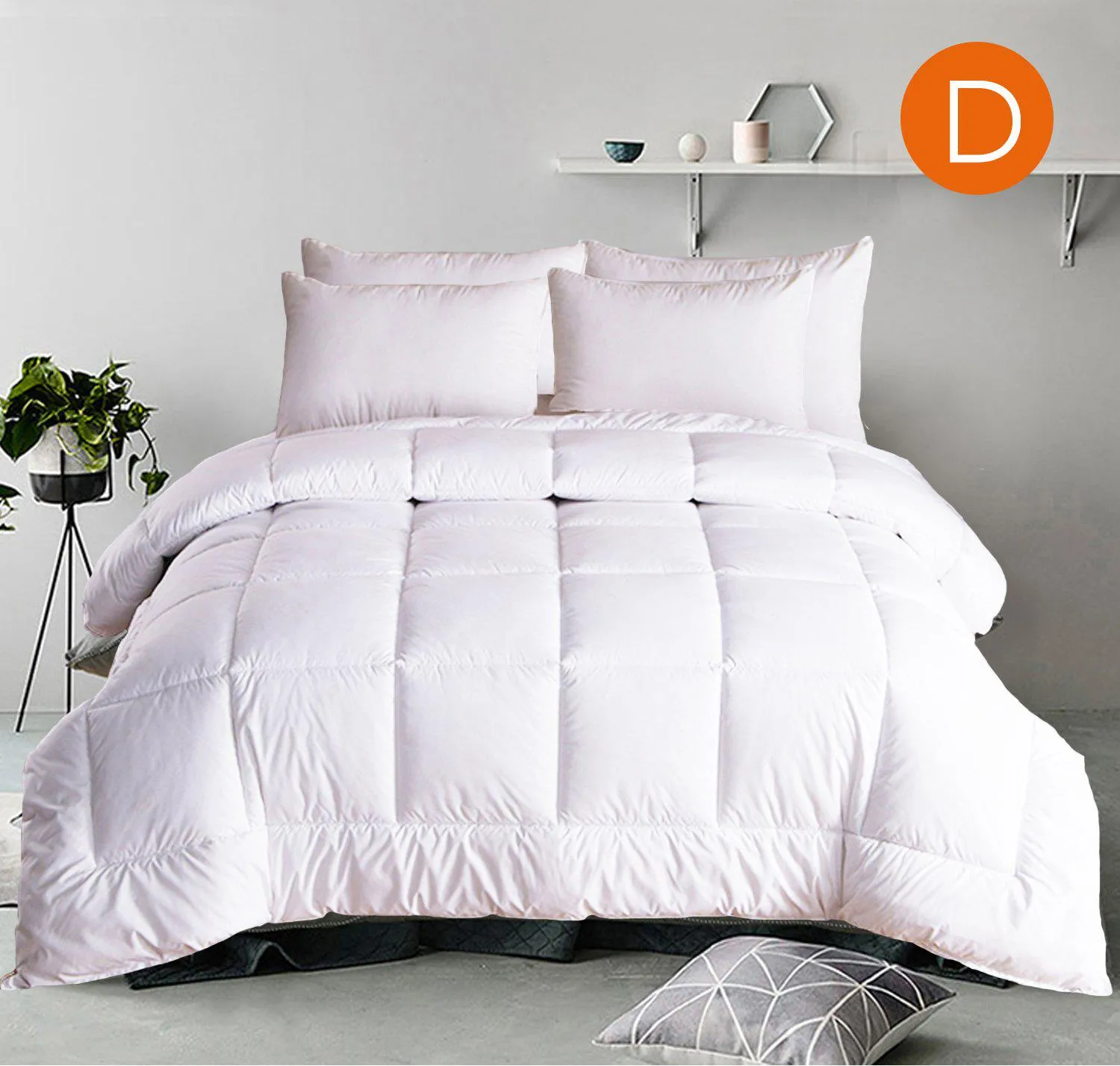 down alternative quilt doona 500gsm king