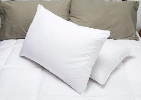 Down Surround & Eco-Smart Pillow Combo Pack (Includes 2 Pillows)