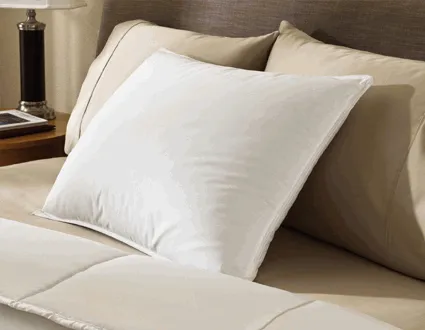 Encompass Group 50/50 Gray Duck Feather and Down Pillow