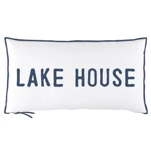 Face to Face Lumbar Pillow - Lake House