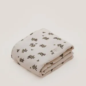 Garbo&Friends Filled Muslin Quilt - Blackberry