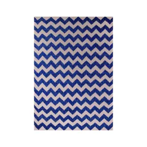 Grape Zig Zag Cashmere Blankets by Saved NY