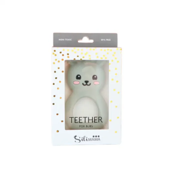 Jellystone Bunny Teether - Soft Grey