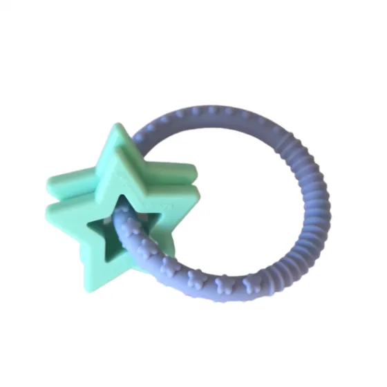 Jellystone Star Teether - Soft Blue