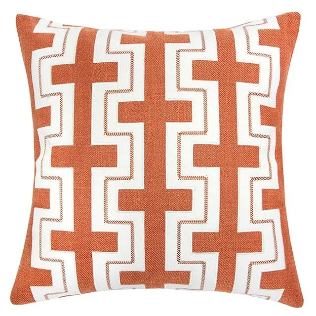 Kari Orange 20" X 20" Pillow, Spice