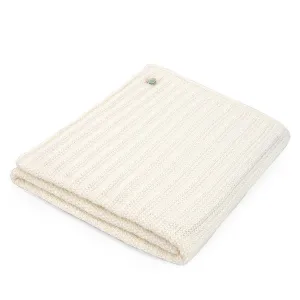 Knit Blanket Peter Pan Cream