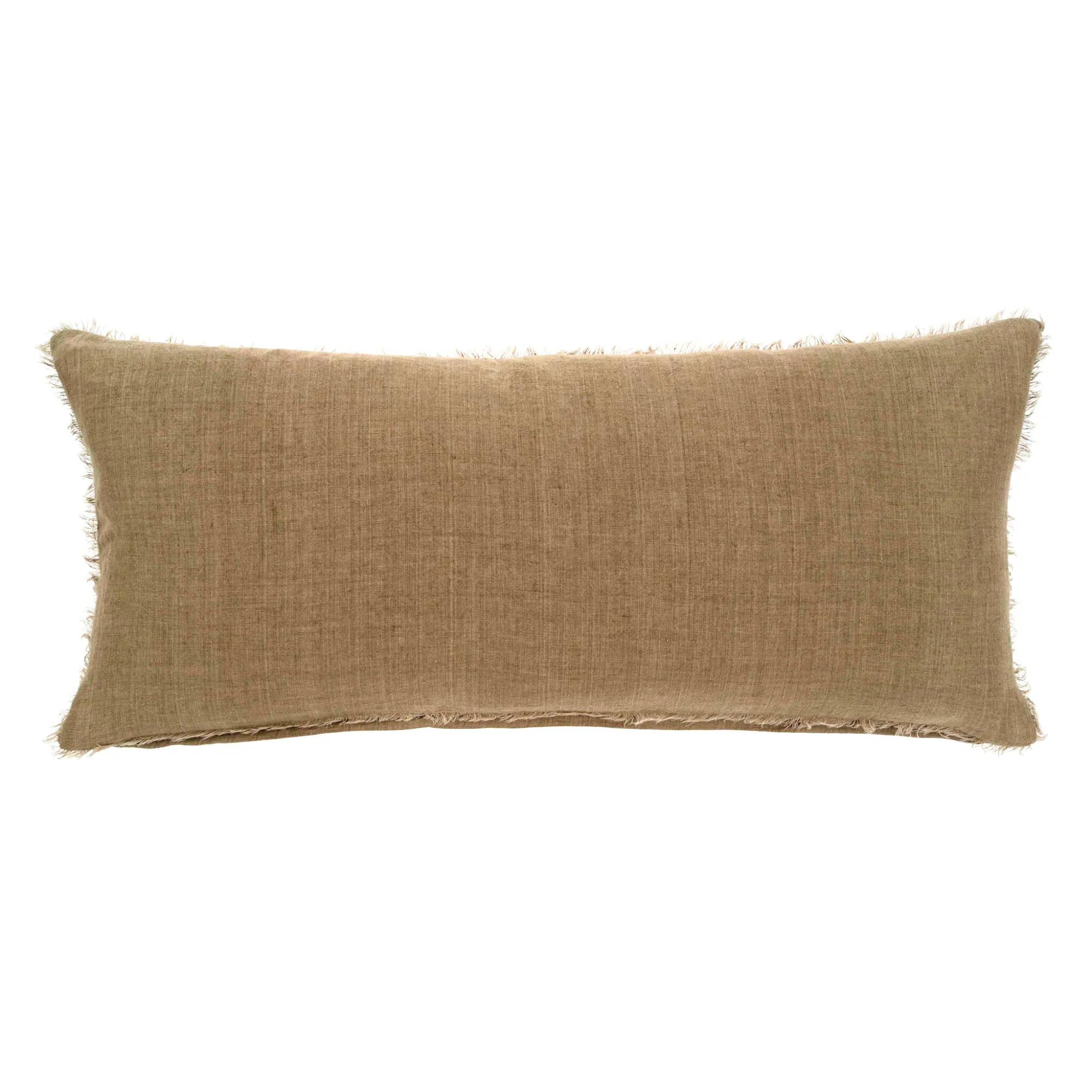 Layna Linen Pillow - Mink