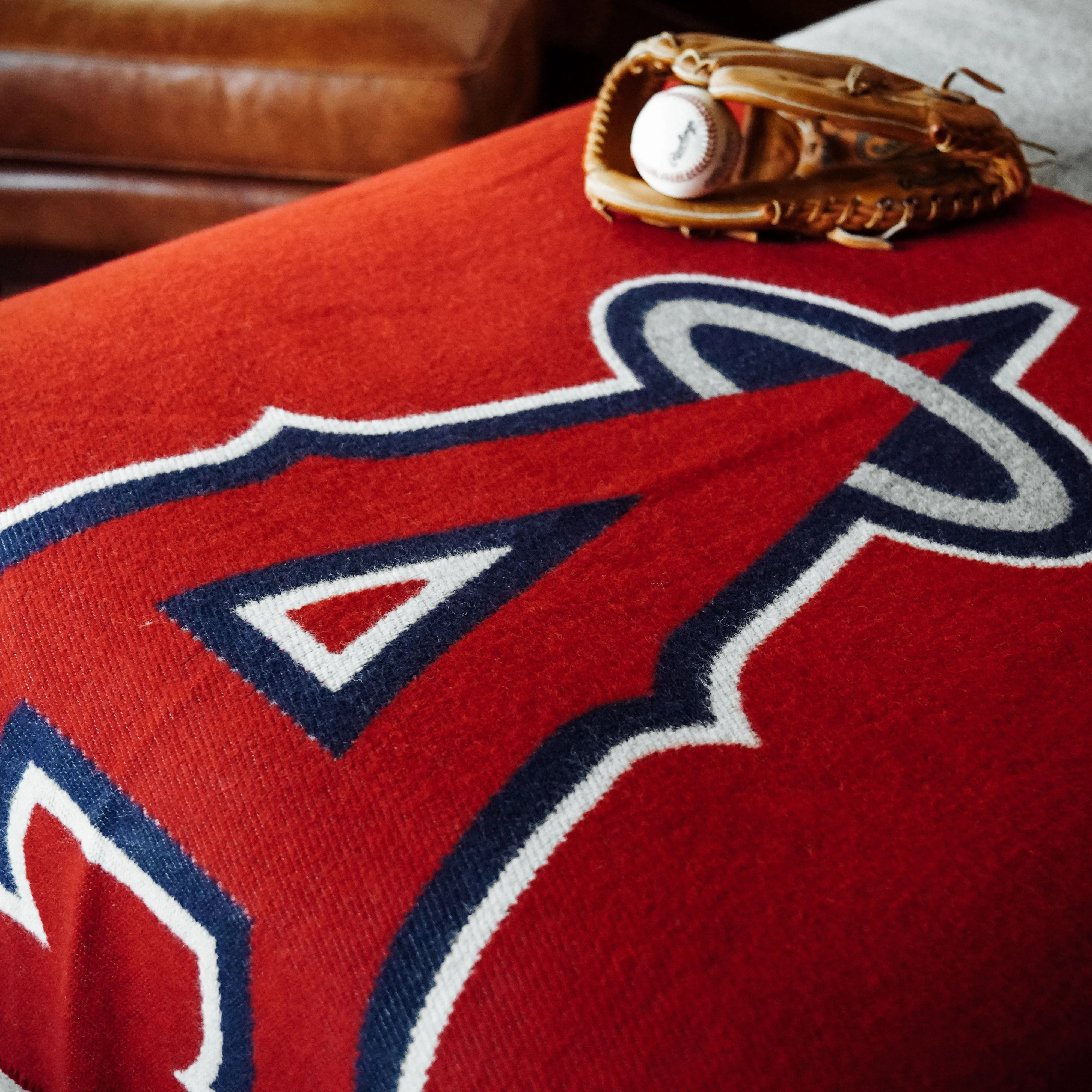 Los Angeles Angels Wool Throw Blanket