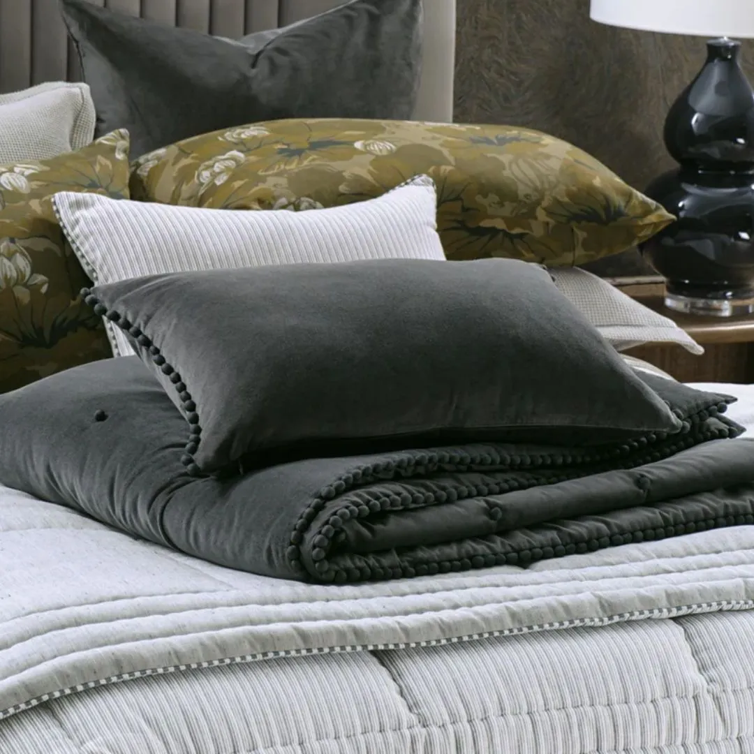 Mateo Graphite Comforter - 240x150