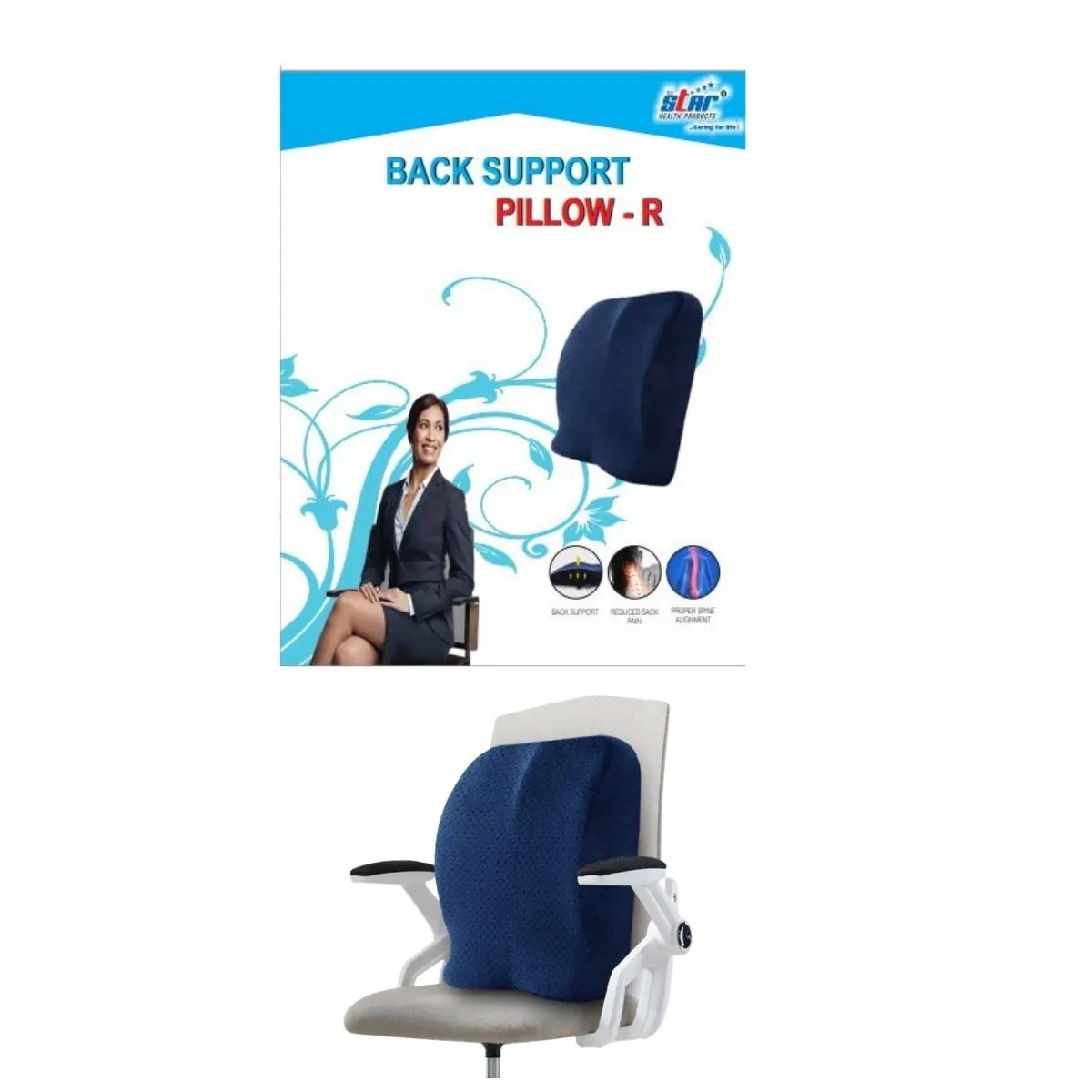 Memory Foam Pillow Medium (Assorted)