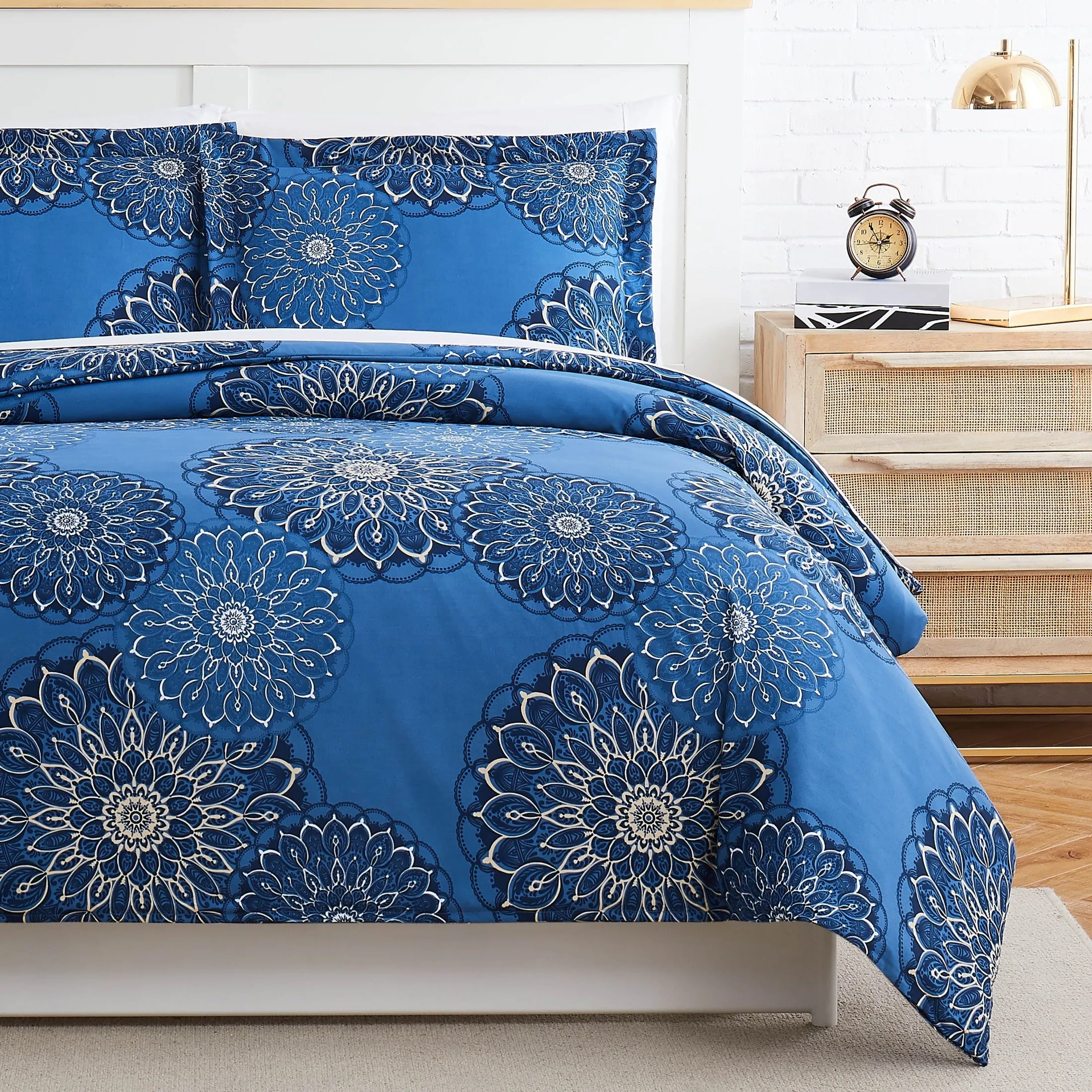 Midnight Floral Comforter Set