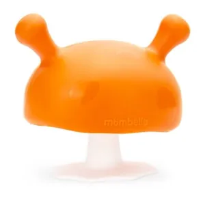 Mombella Mushroom Teether - Orange