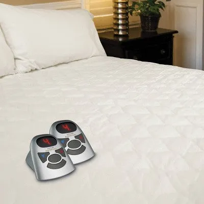 New - Full Quilted Electric Mattress Pad - Biddeford Blankets