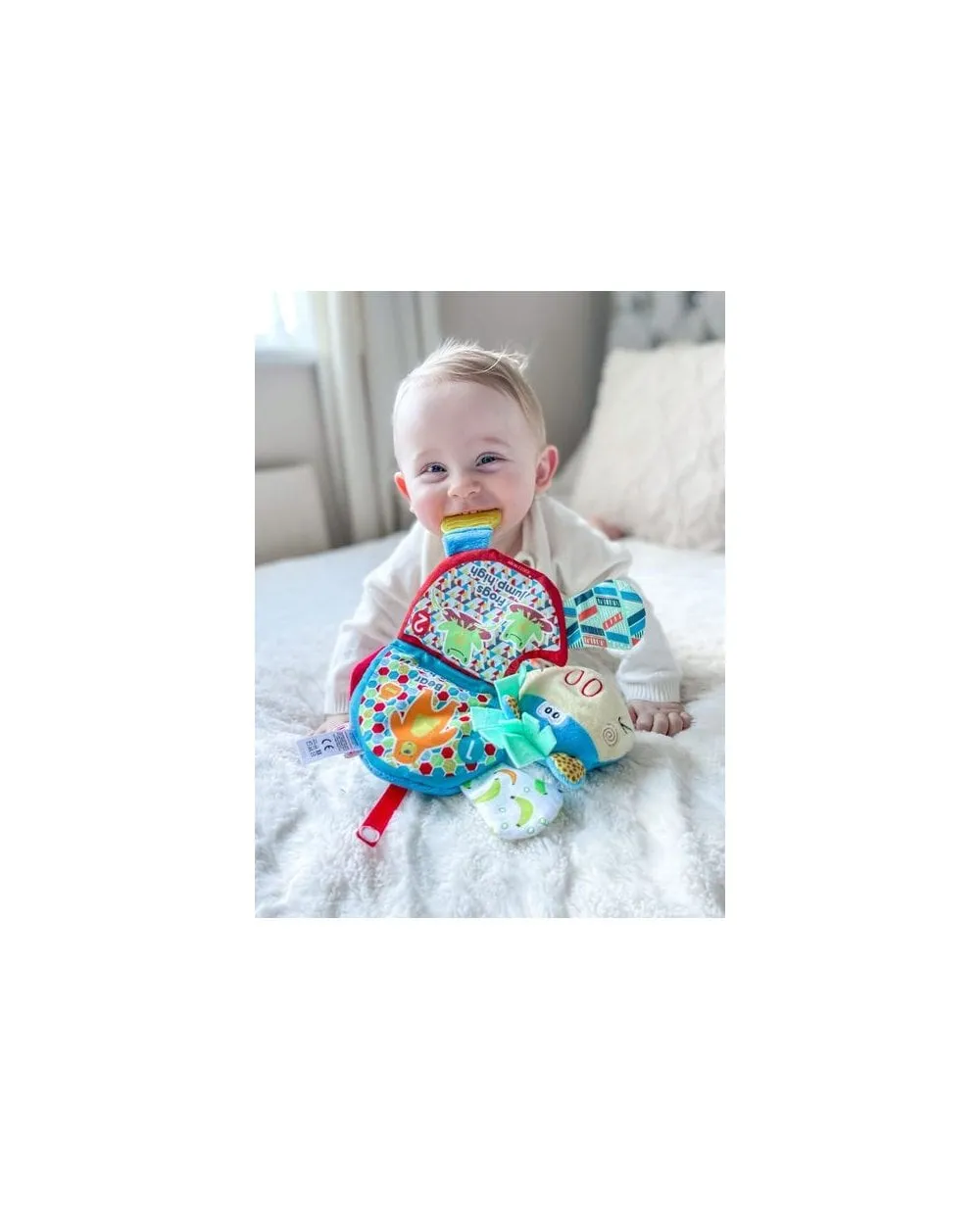 Nuby Flip Flop Teether Book