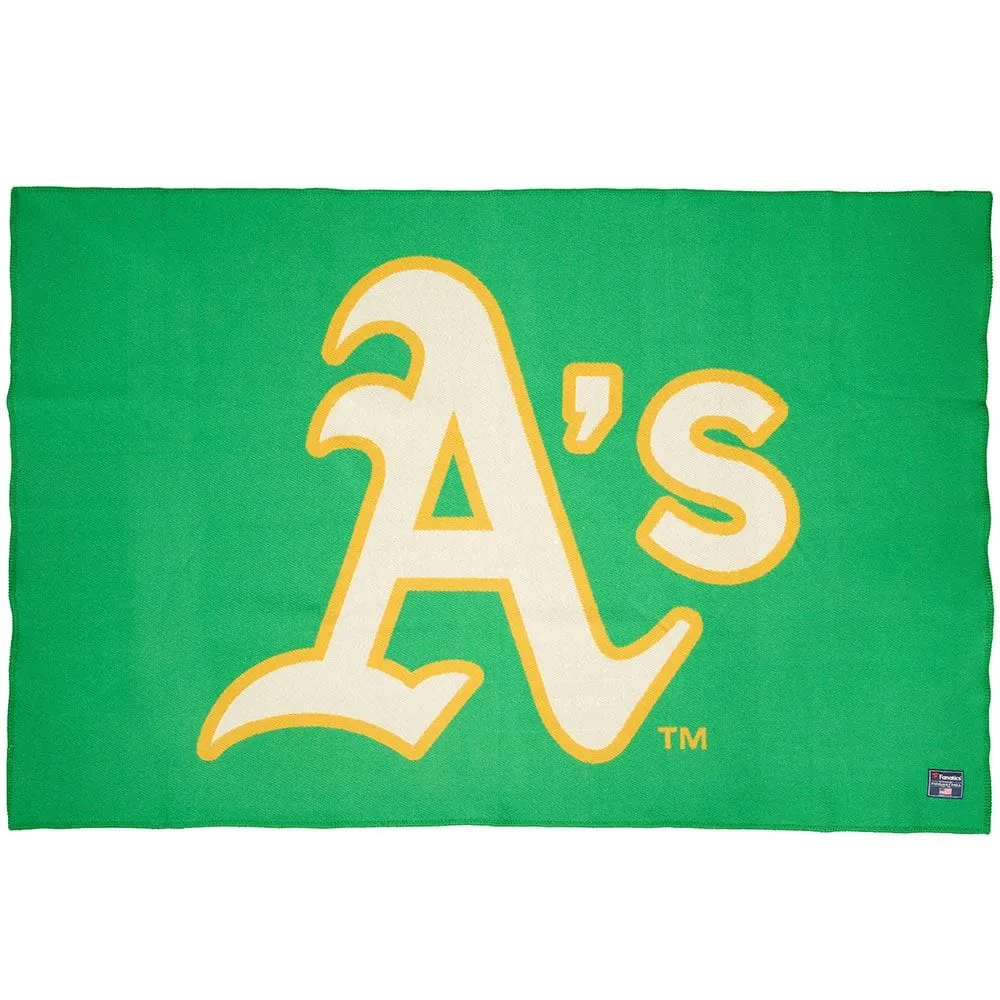 Oakland Athletics Wool Throw Blanket