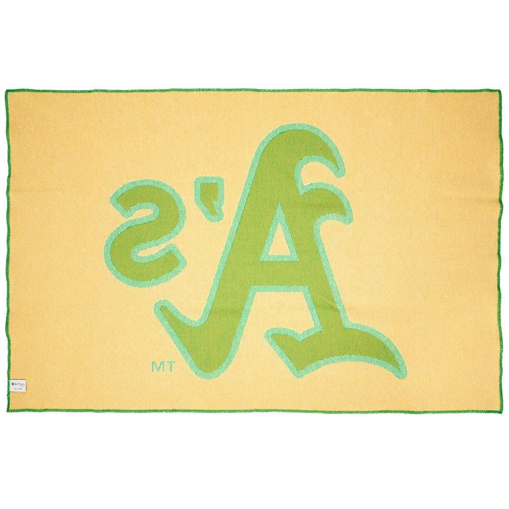 Oakland Athletics Wool Throw Blanket