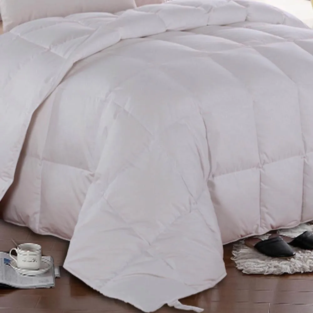 Oversized Goose Down Comforter All Season 600FP Duvet Insert