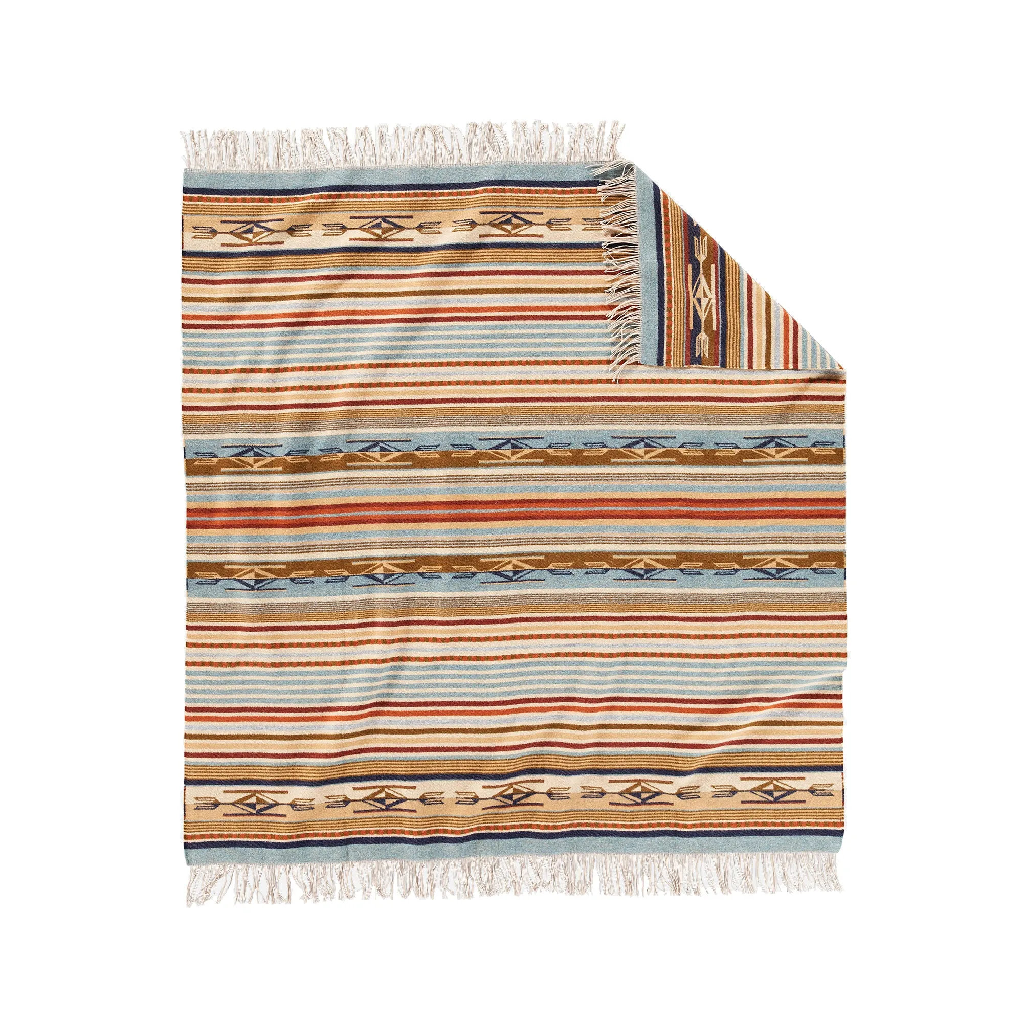 Pendleton Chimayo Stripe Fringed Throw | more colors available