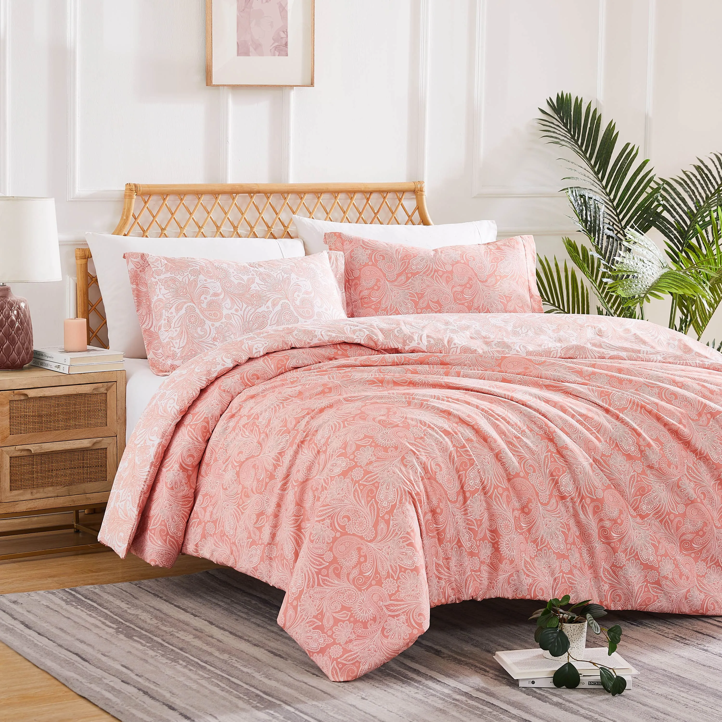 Perfect Paisley Reversible Comforter Set