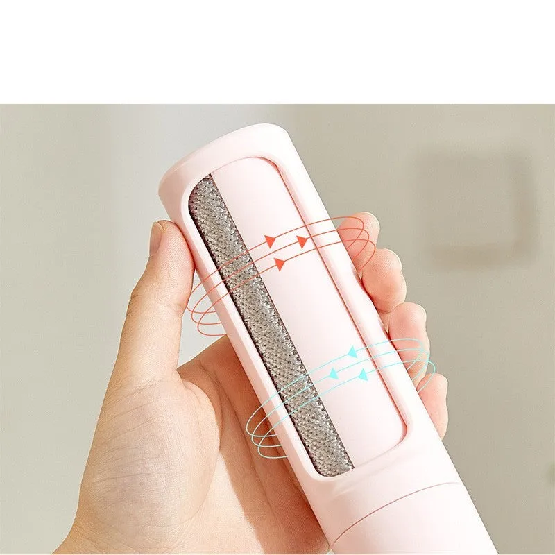 Reusable Pet Hair Remover: Portable Self-Cleaning Brush