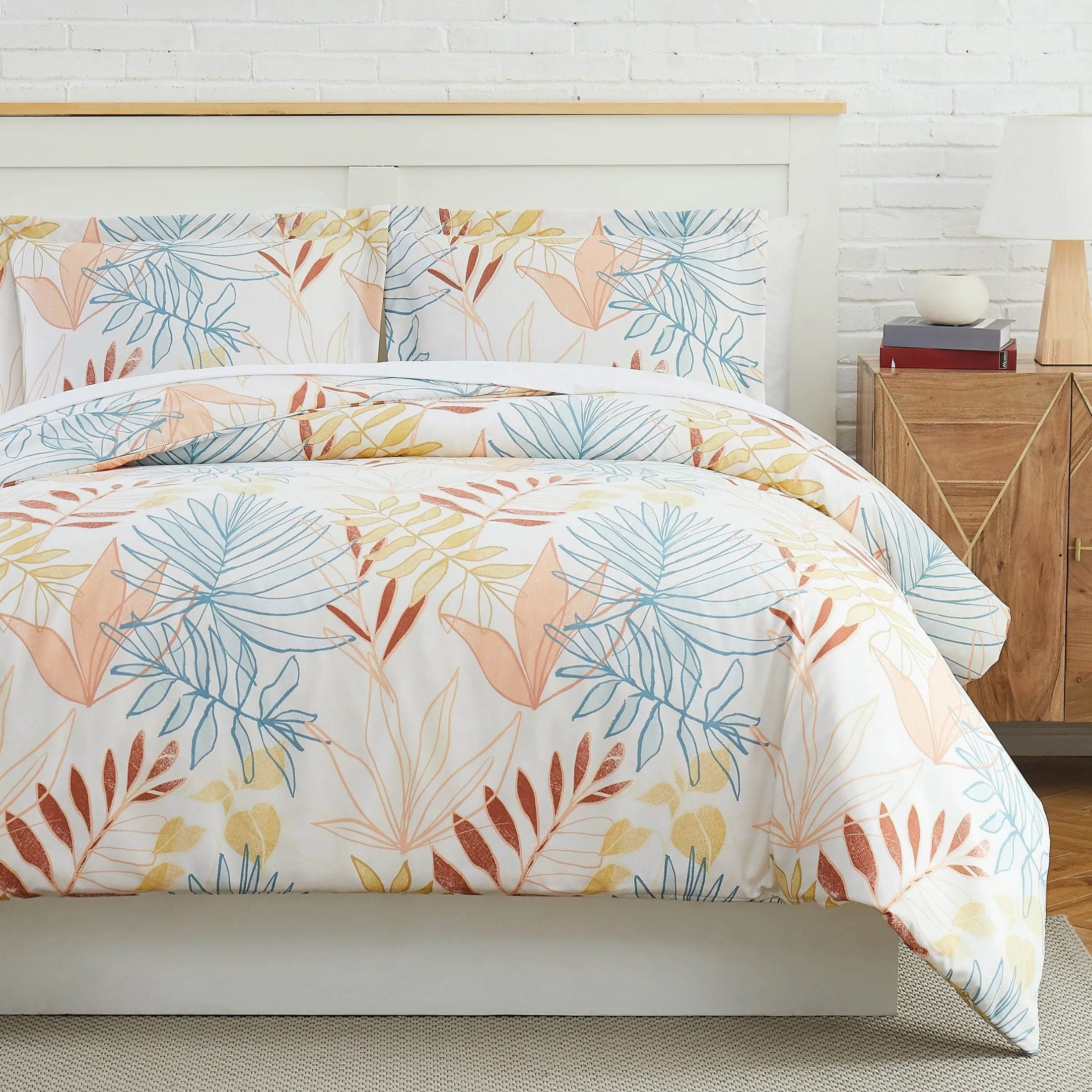 Tropic Leaf Comforter Set