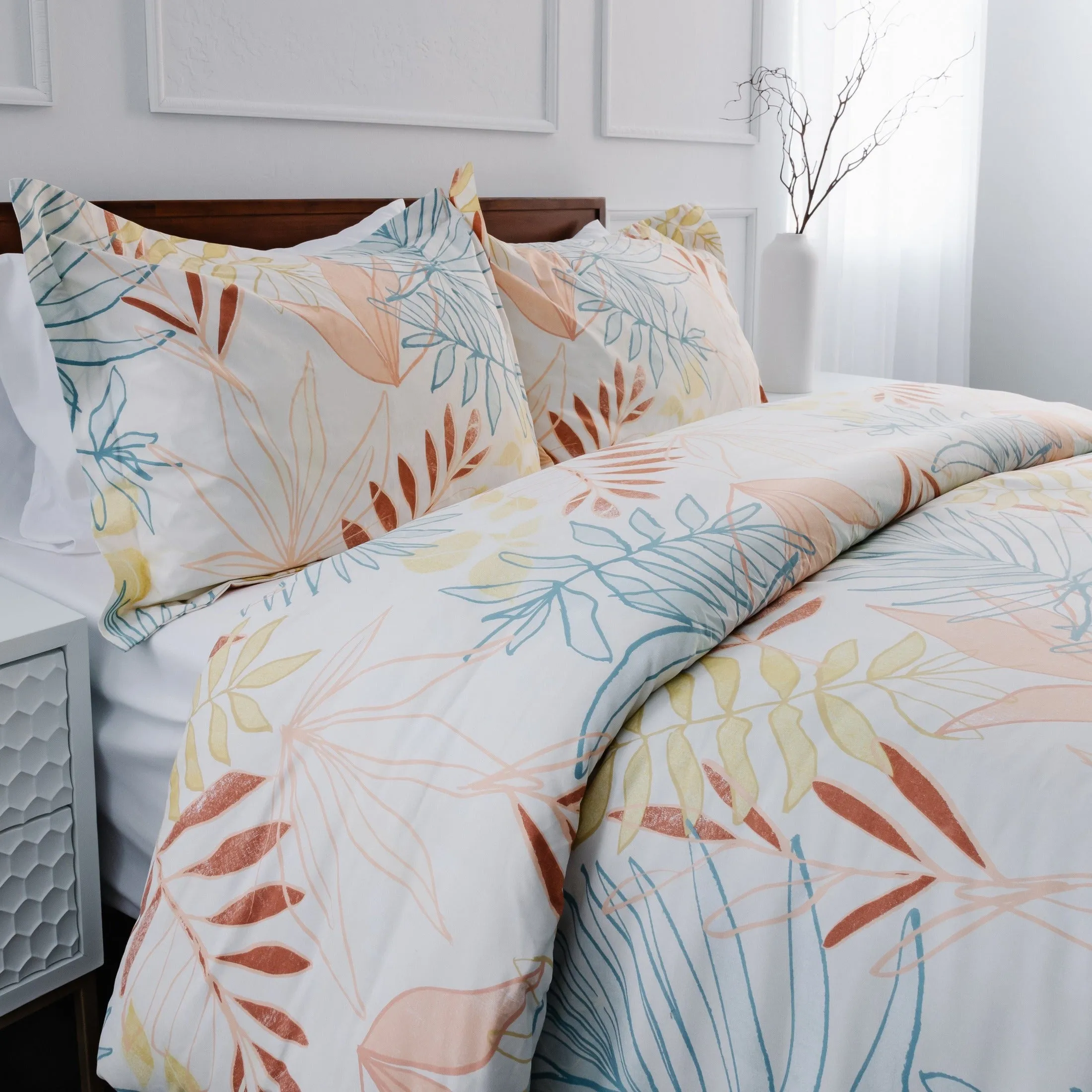 Tropic Leaf Comforter Set