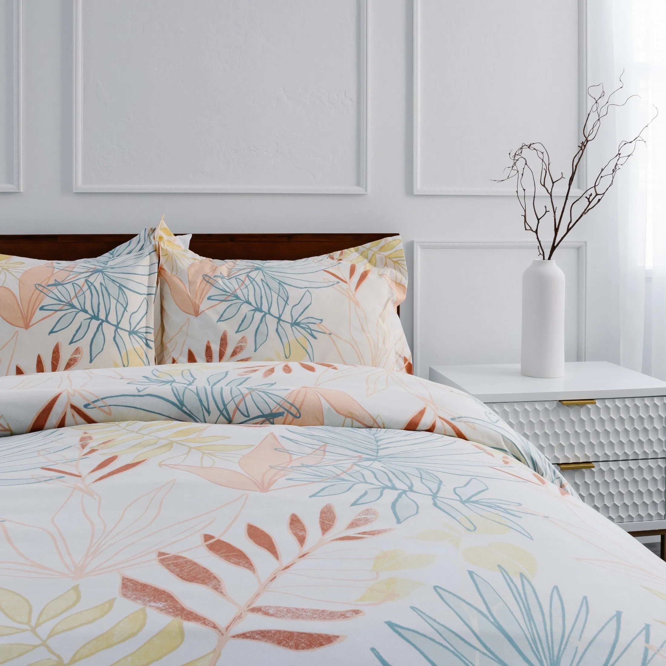 Tropic Leaf Comforter Set