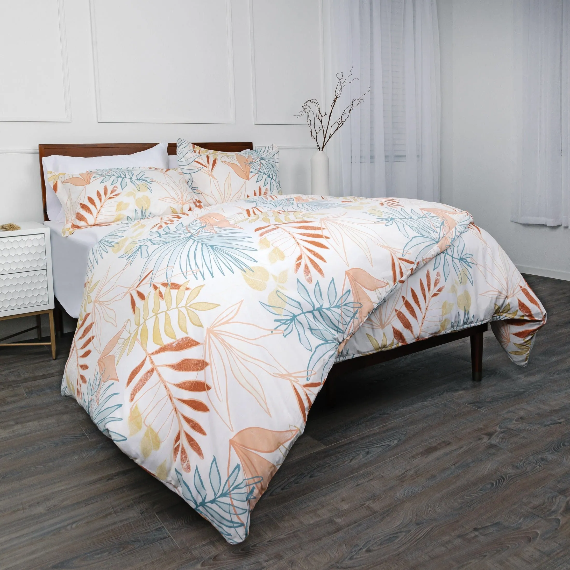 Tropic Leaf Comforter Set