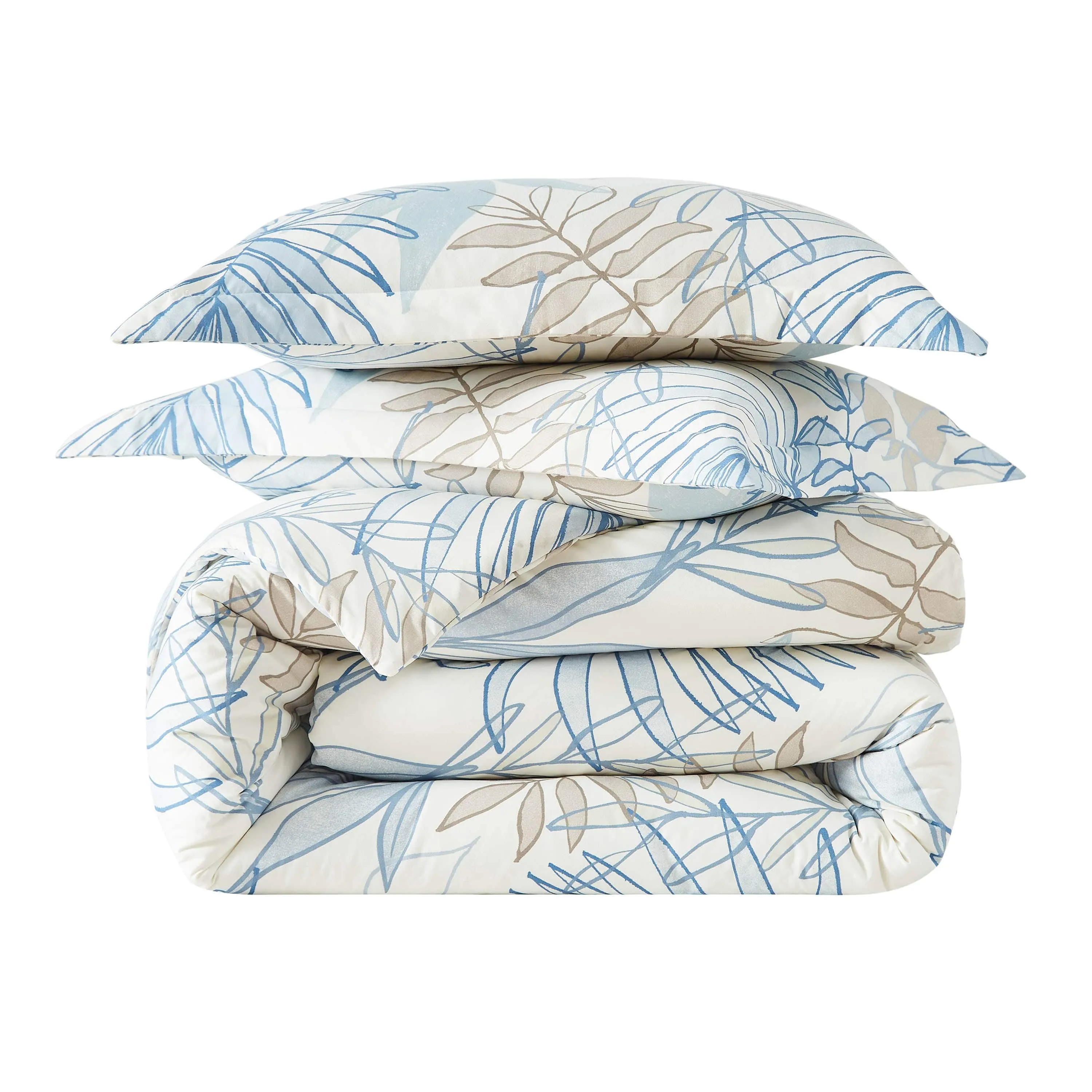 Tropic Leaf Comforter Set