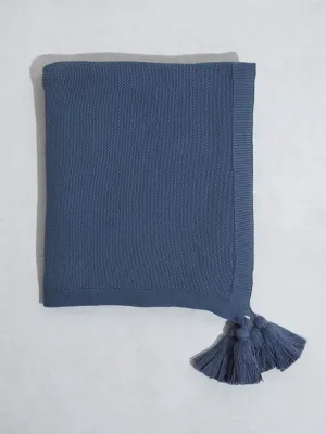 Westside Home Single Navy Throw