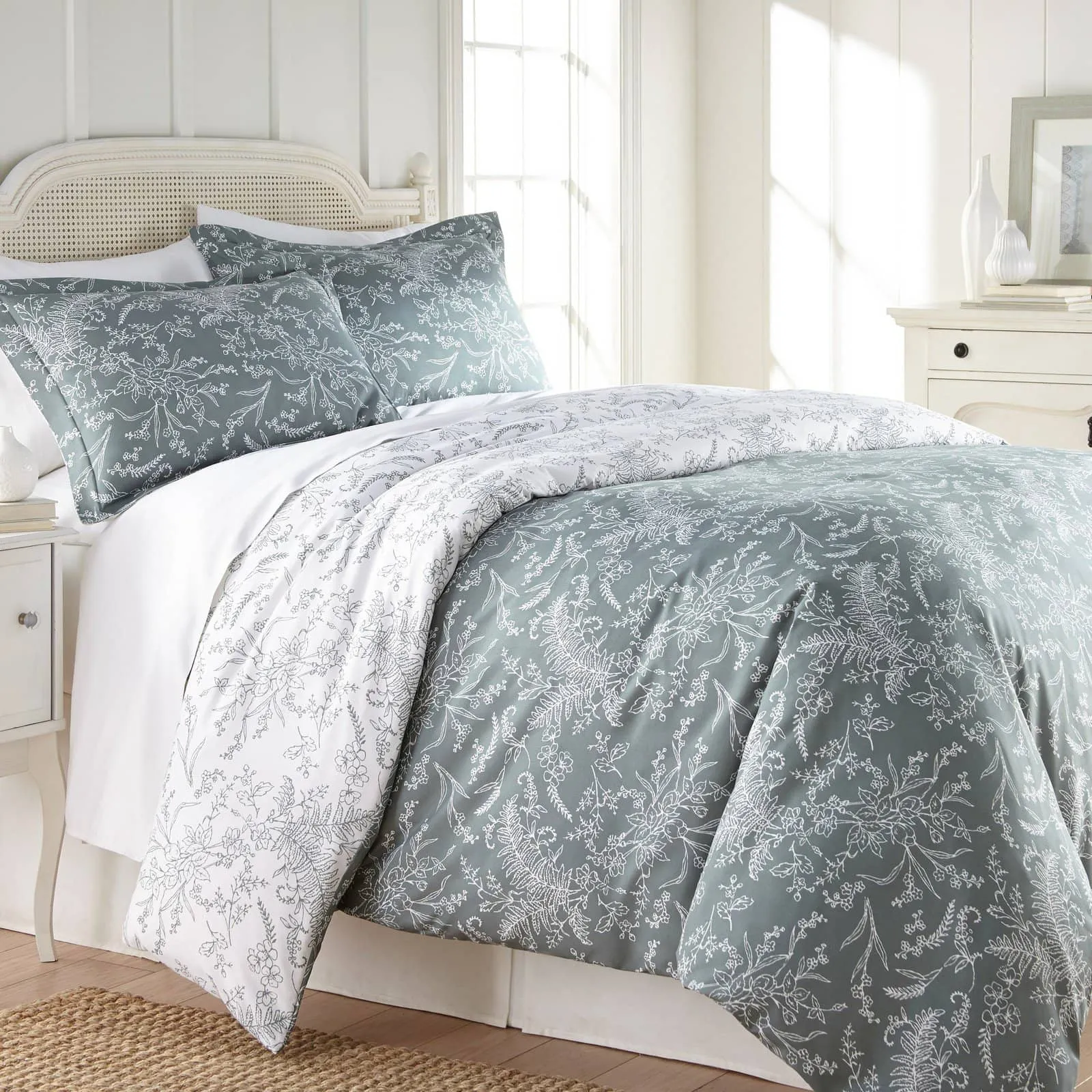 Winter Brush Reversible Comforter Set