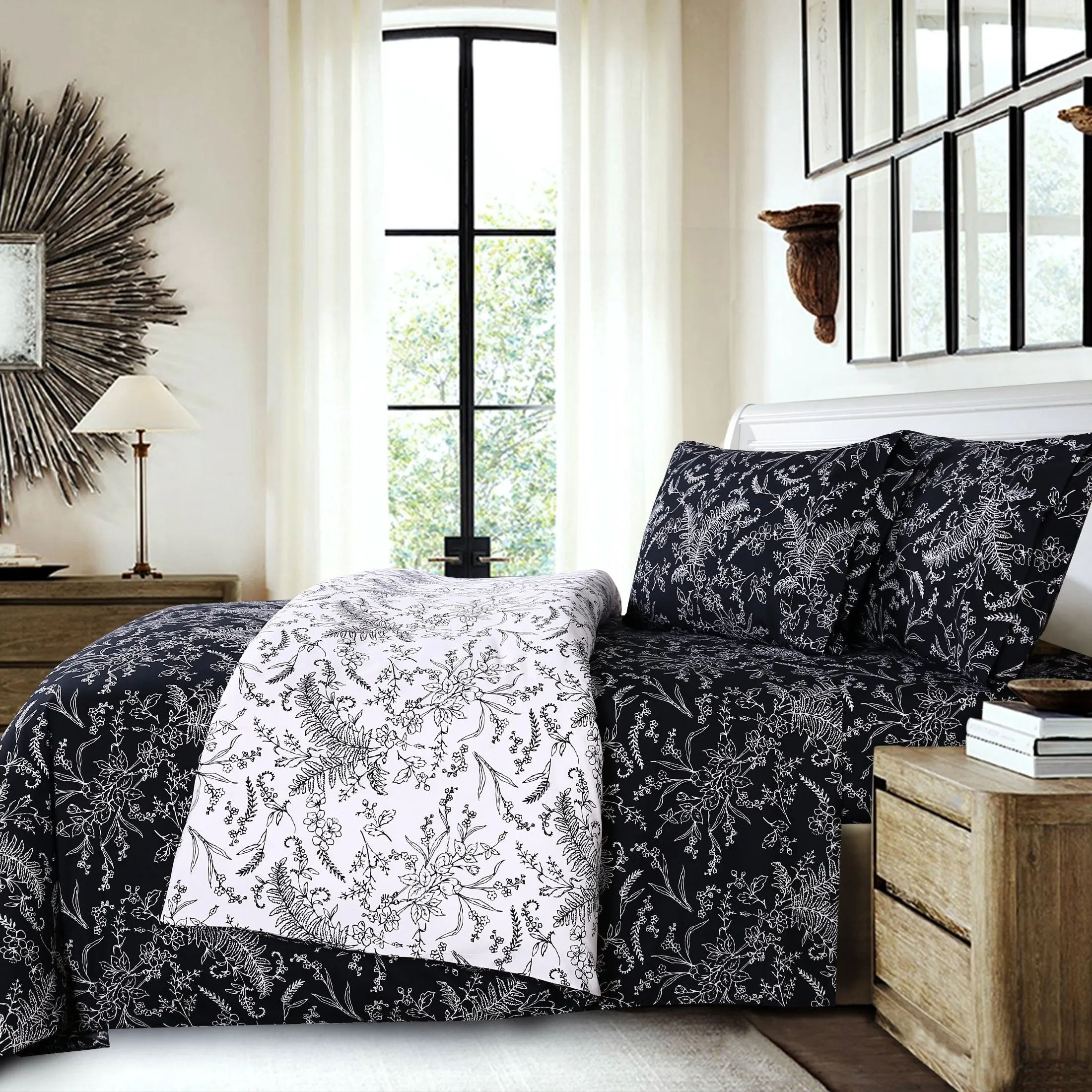 Winter Brush Reversible Comforter Set