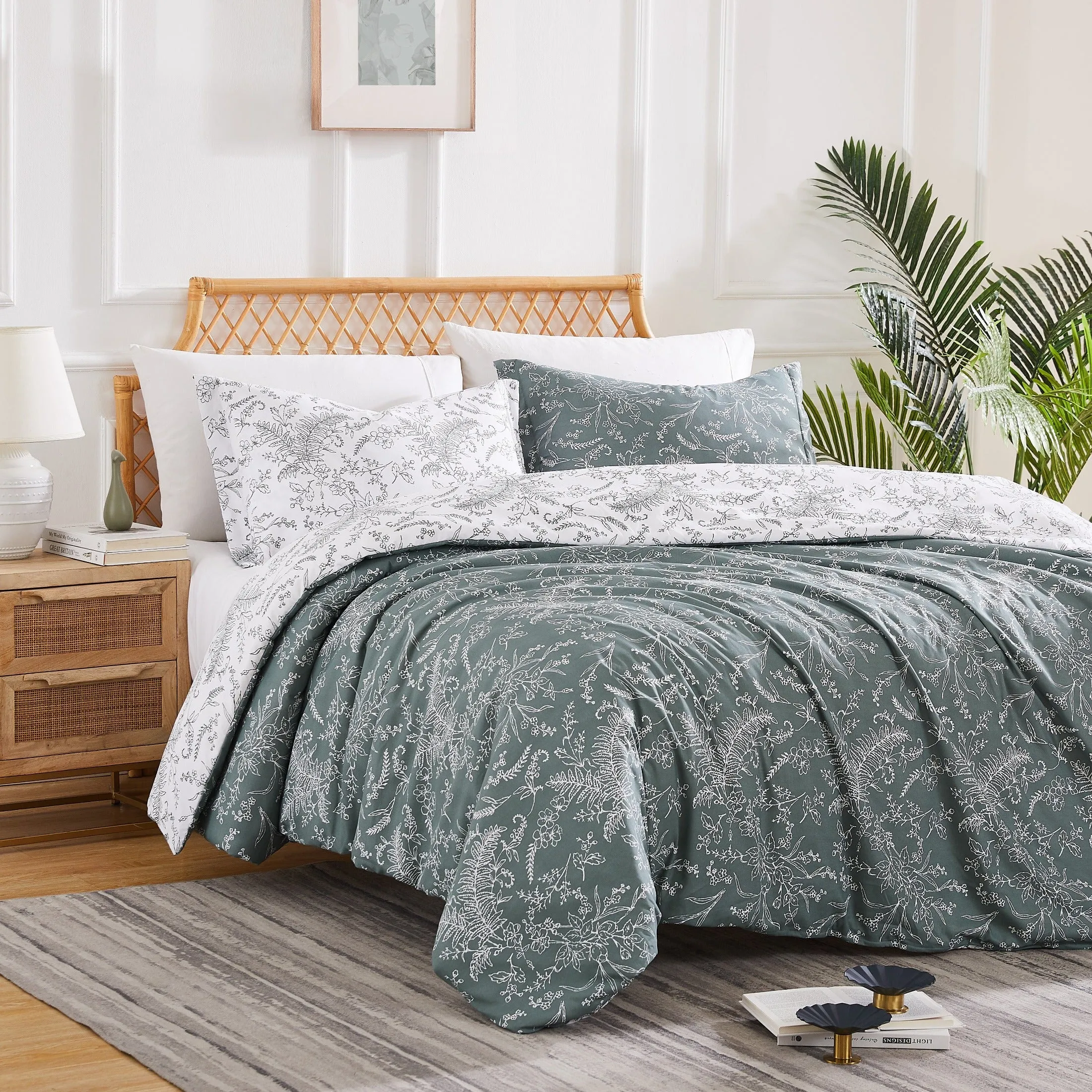 Winter Brush Reversible Comforter Set