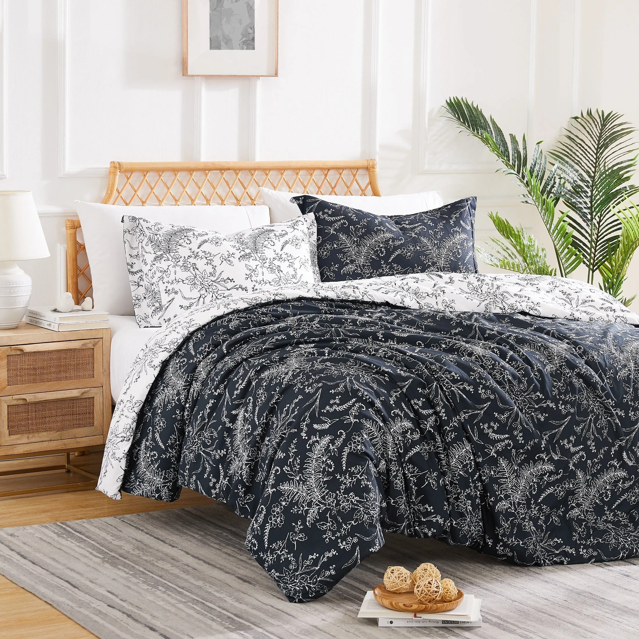 Winter Brush Reversible Duvet Cover Set